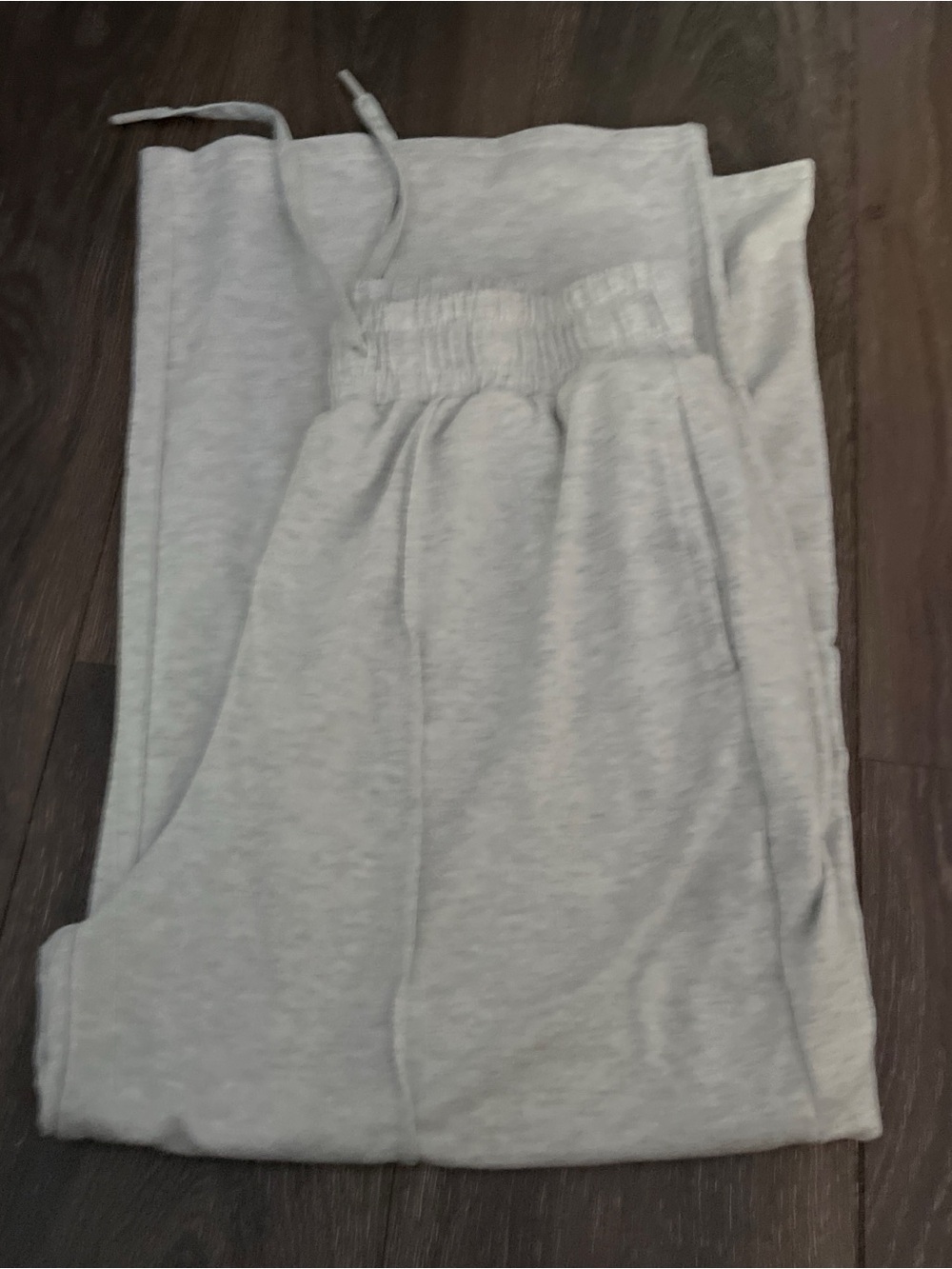 Light Gray Drawstring Sweatpants - Picture 1 of 1